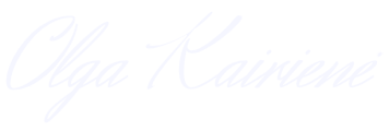 Olgos Kairienės parašas